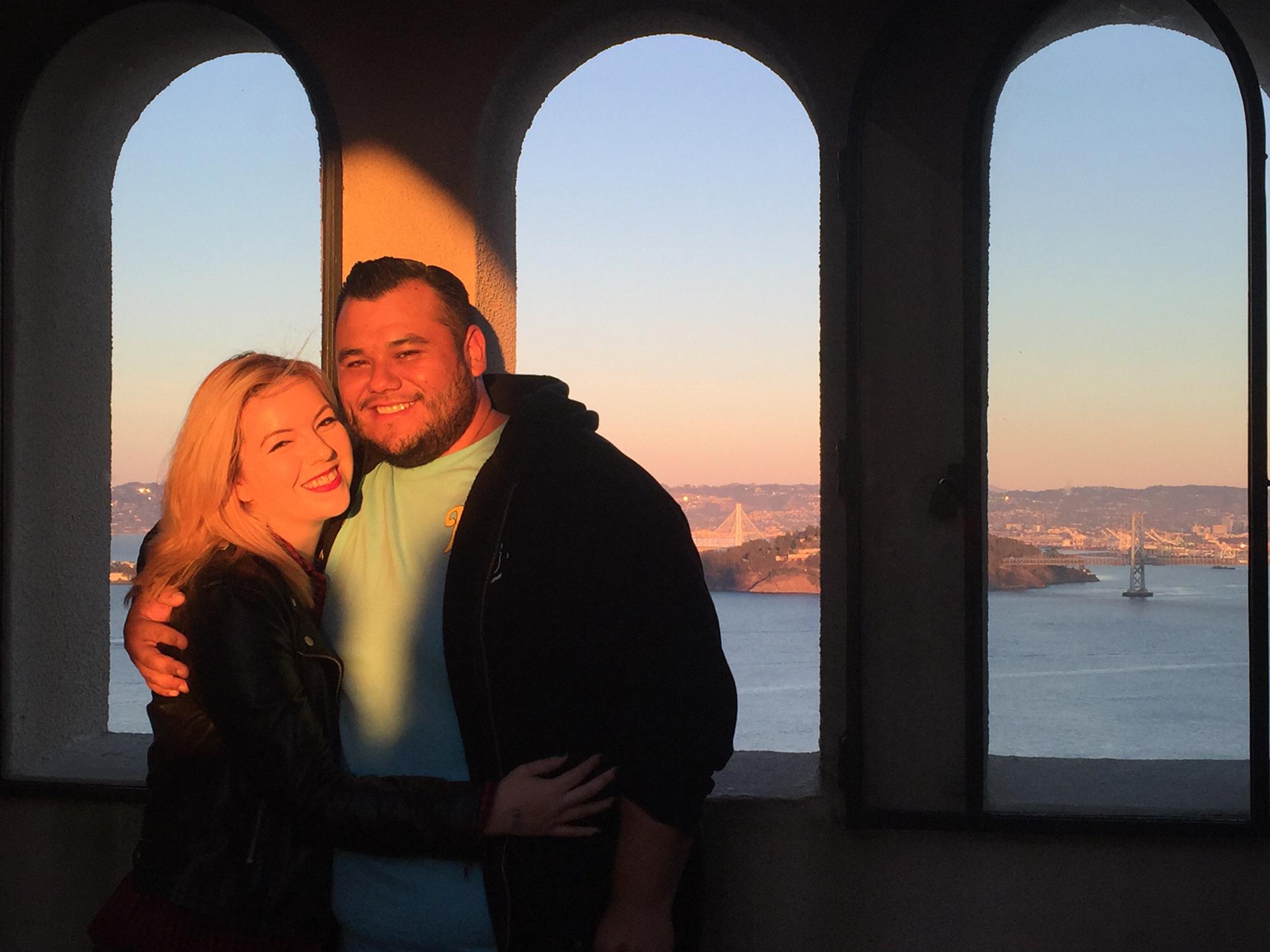 Our first Birthday trip in San Francisco, November 2015.