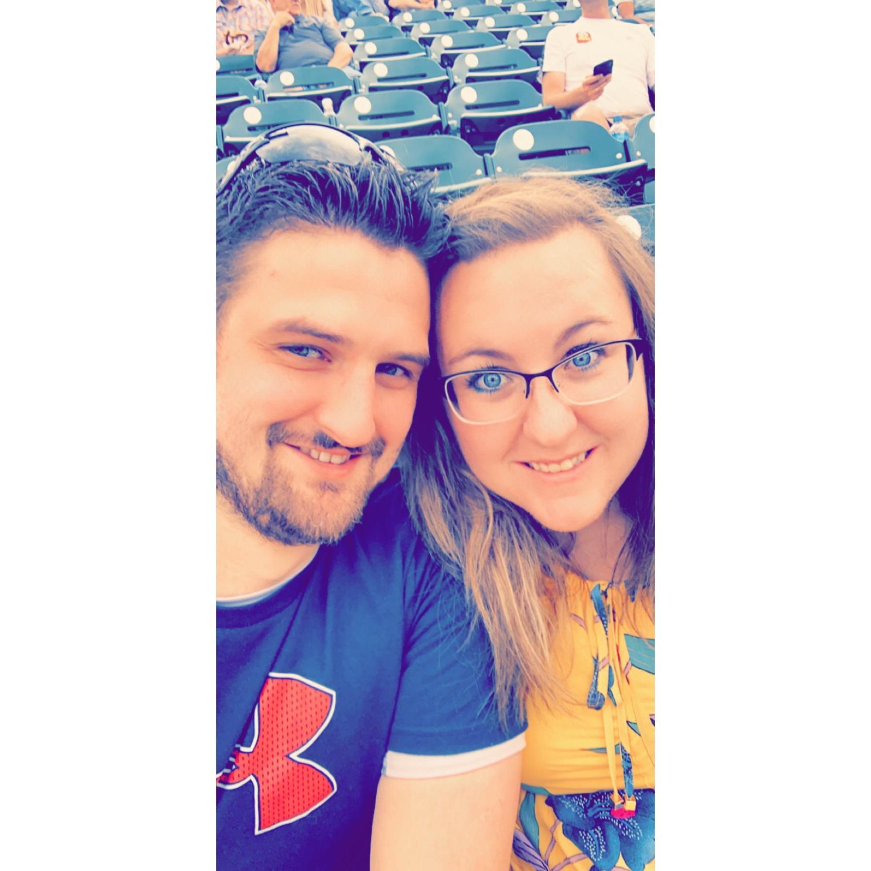 Father’s Day spent at the ballfield. This place not only signifies 2 years since the first time Chelsea saw the kids in passing (they didn’t recognize her!)... it was also their 3rd date together.