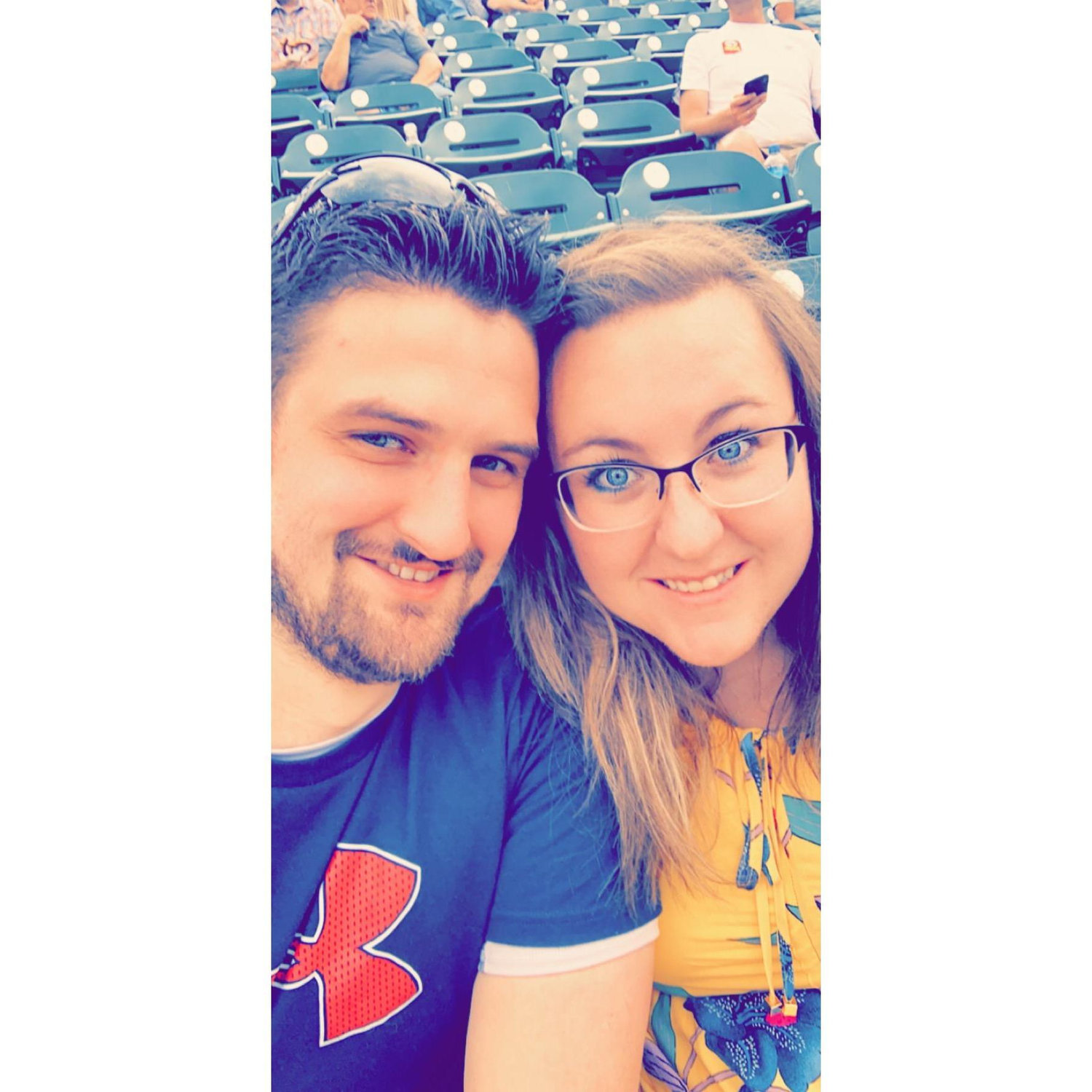 Father’s Day spent at the ballfield. This place not only signifies 2 years since the first time Chelsea saw the kids in passing (they didn’t recognize her!)... it was also their 3rd date together.
