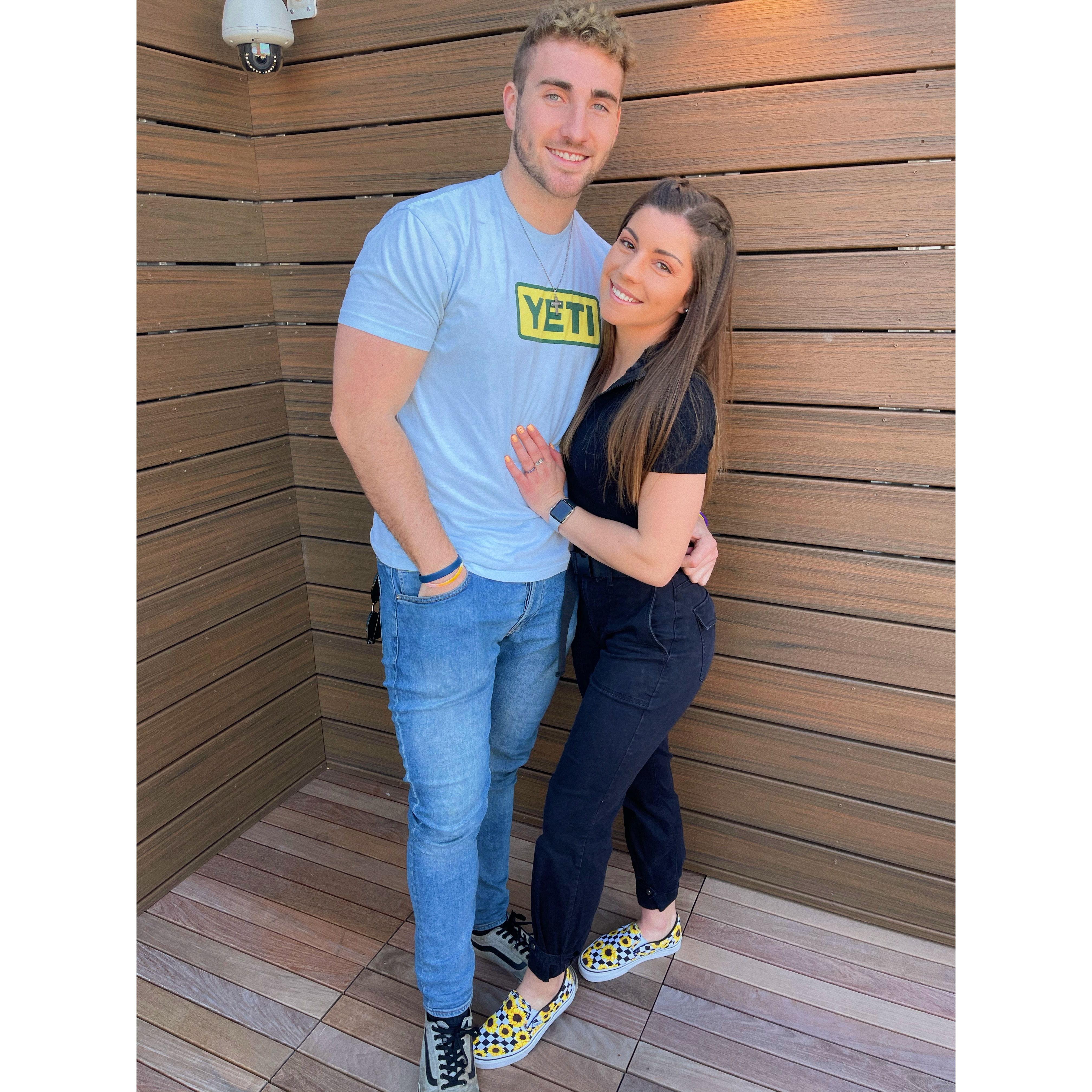the first picture to make it instagram official!