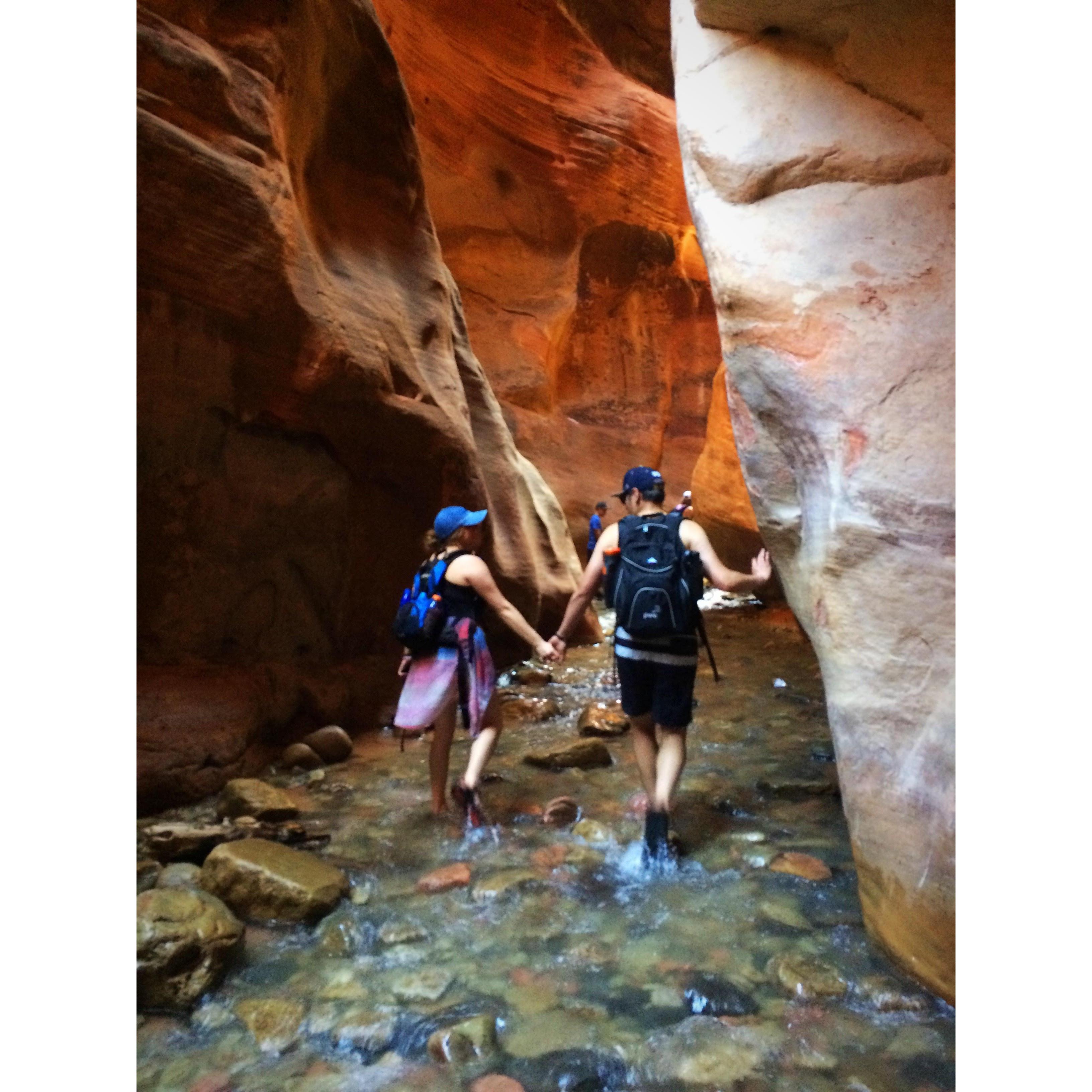Our First Hike to Kanarraville Falls