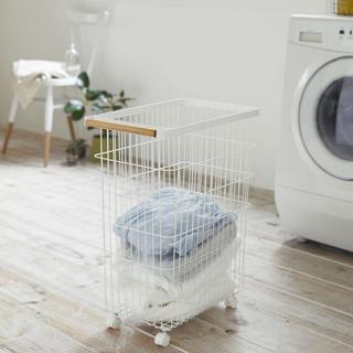 Tosca Slim Rolling Laundry Basket