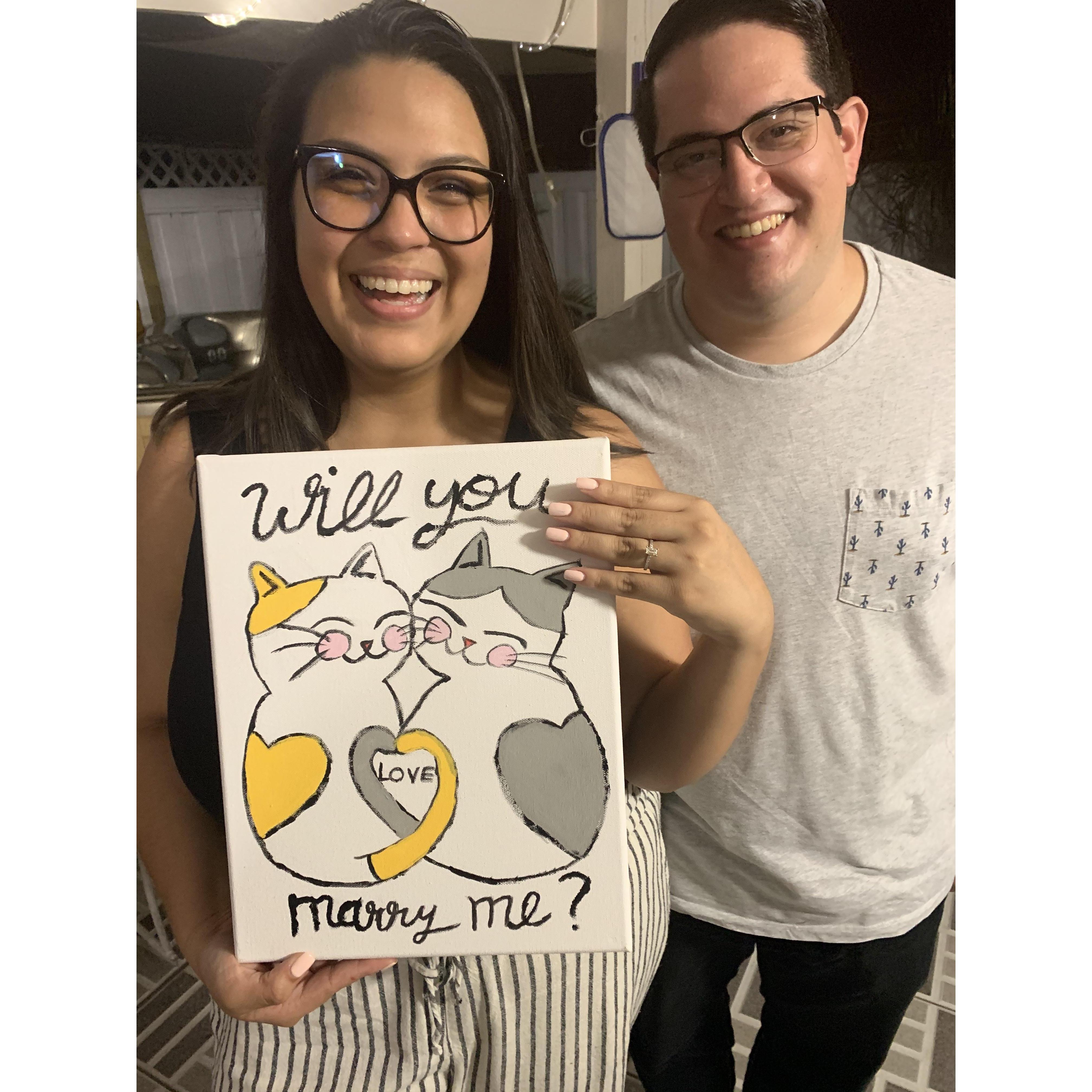 2020 - We got Engaged!