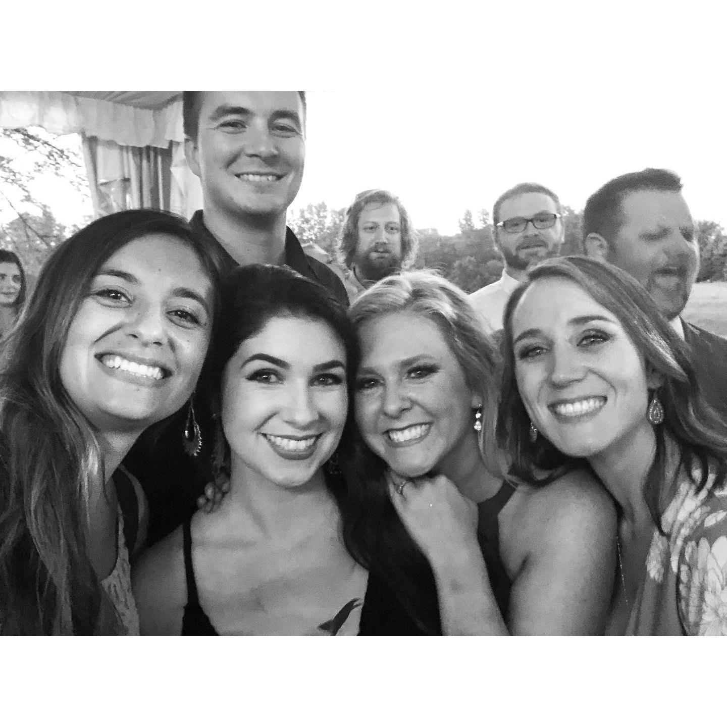 With the ladies! (Katie, Becca, and Dani)