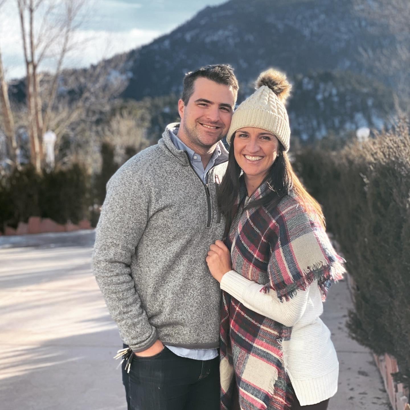 Our first trip to Estes Park together over Christmas in 2019