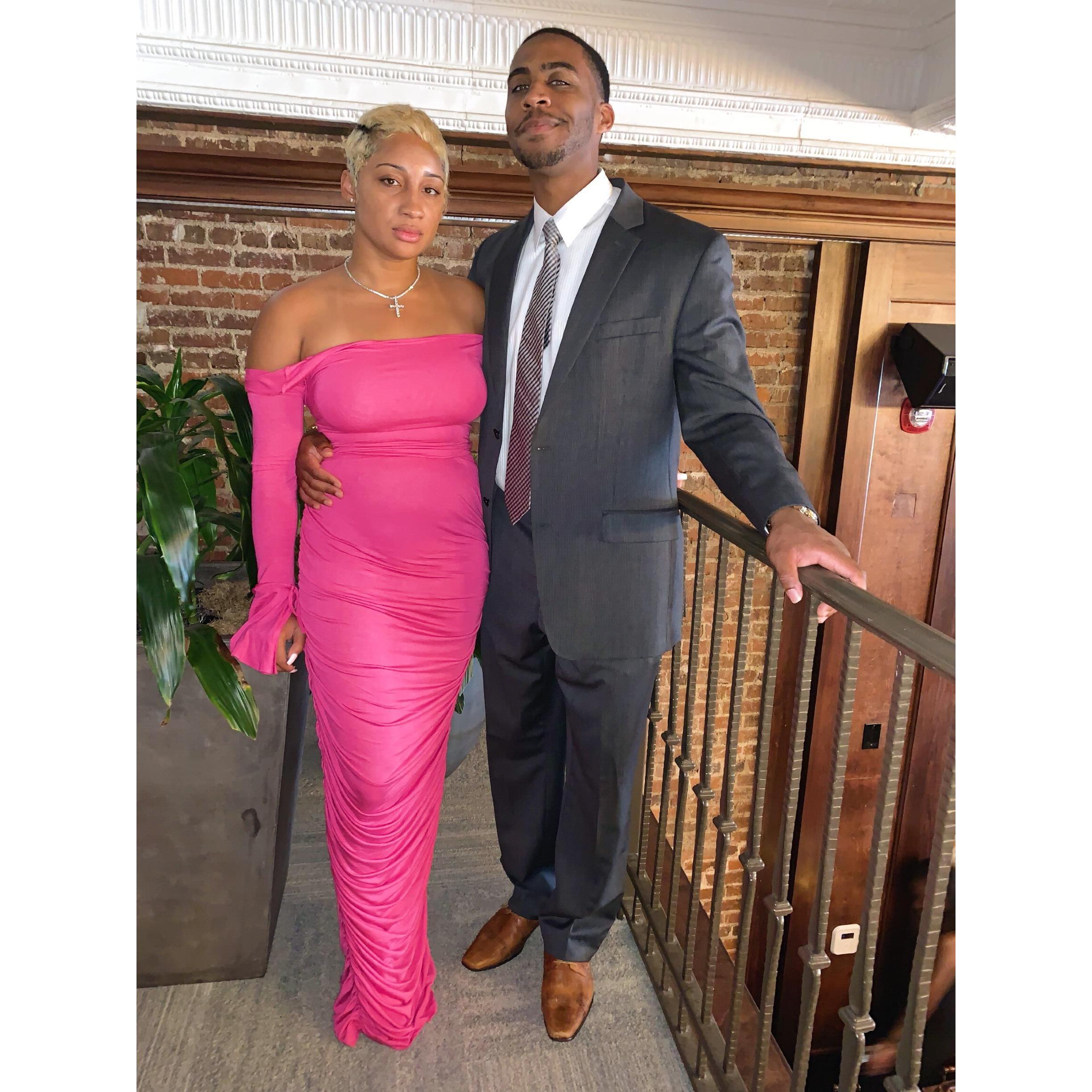 celebrating the Arnolds nupitals