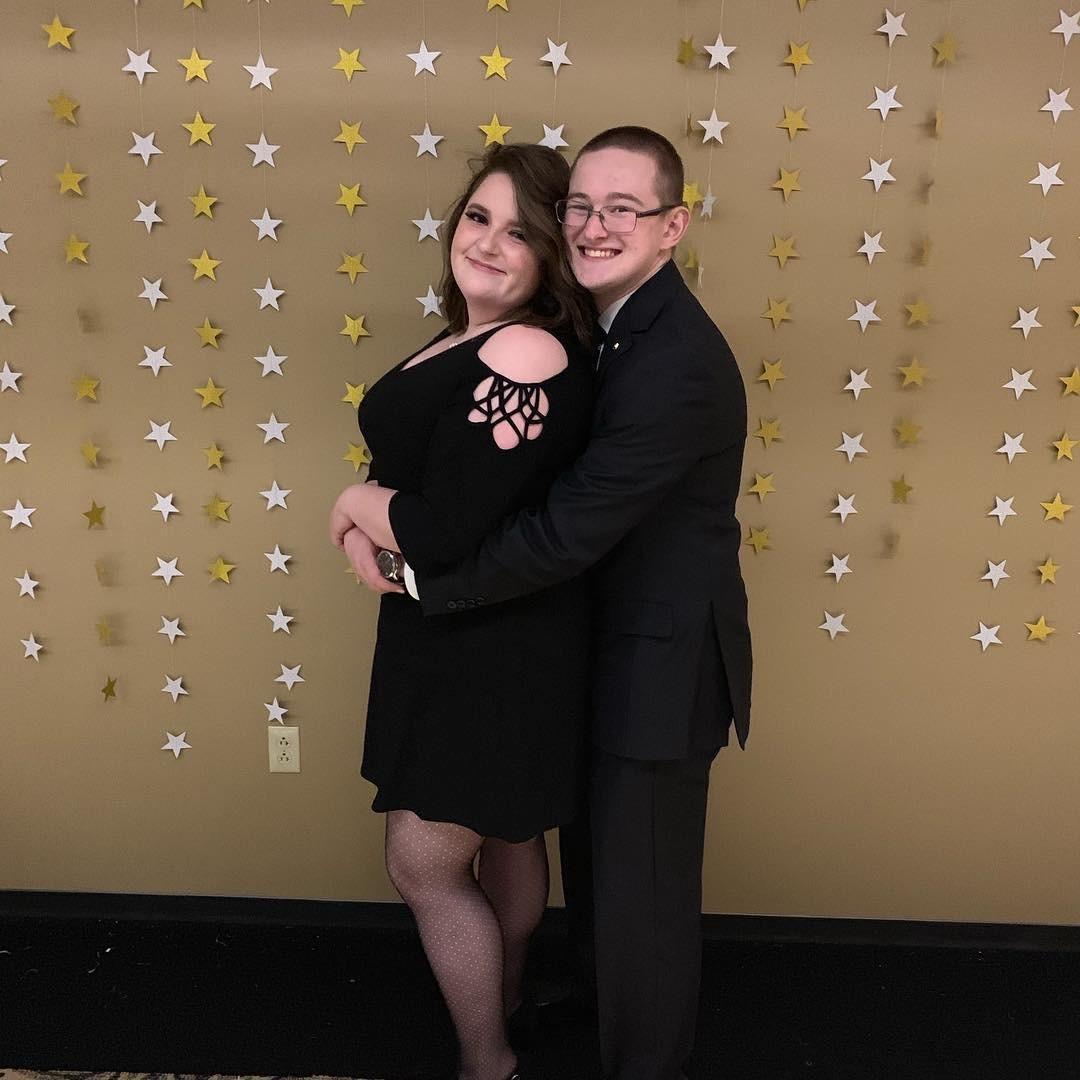 Mitchell and Lexi at the Purdue Semi-Formal their Junior year.