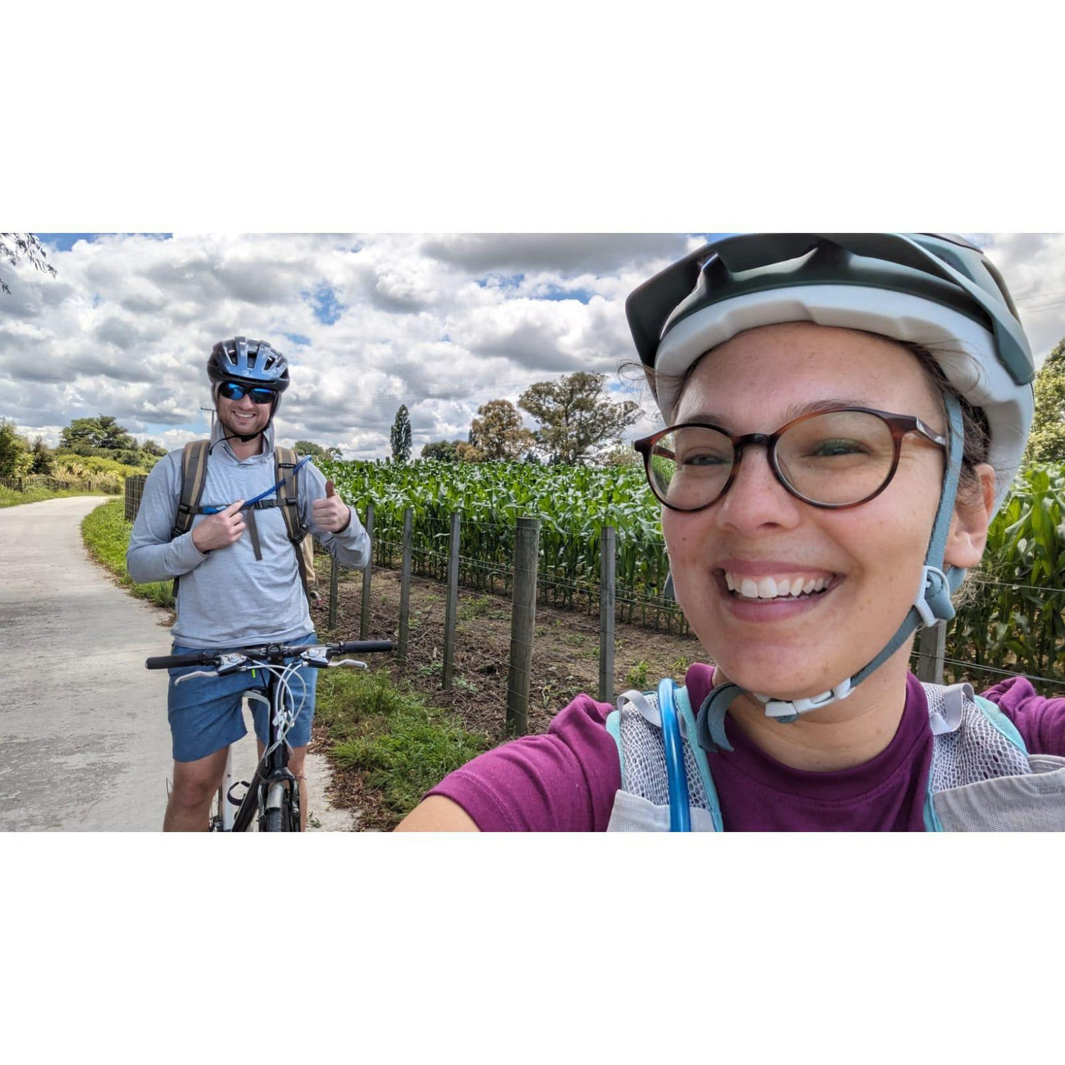 Biking the Te Awa, Hamilton, NZ.