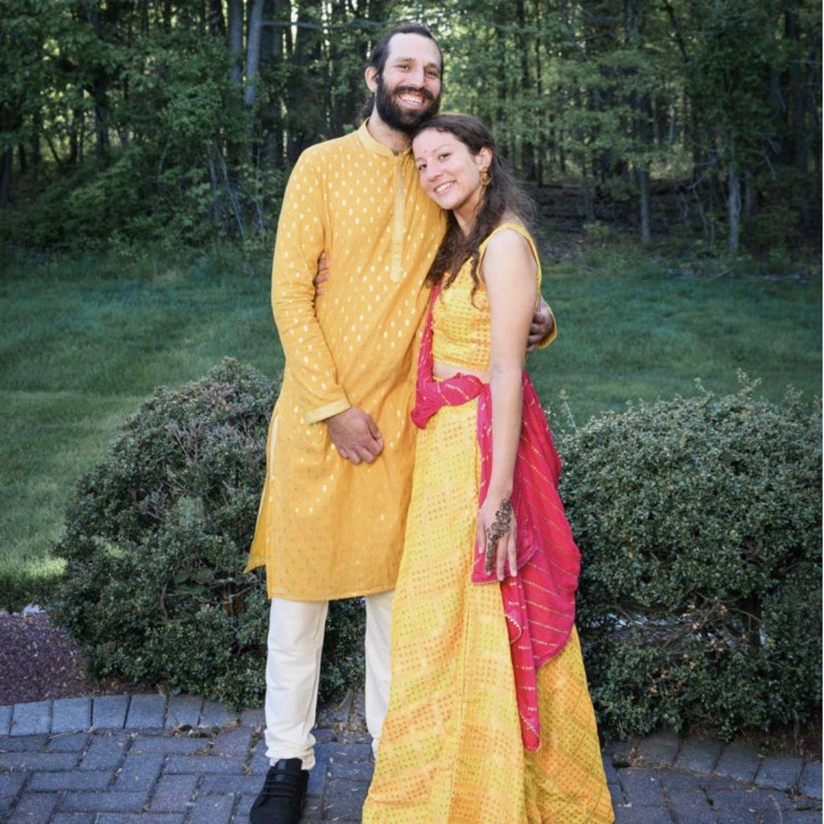 Celebrating Diwali with the family.