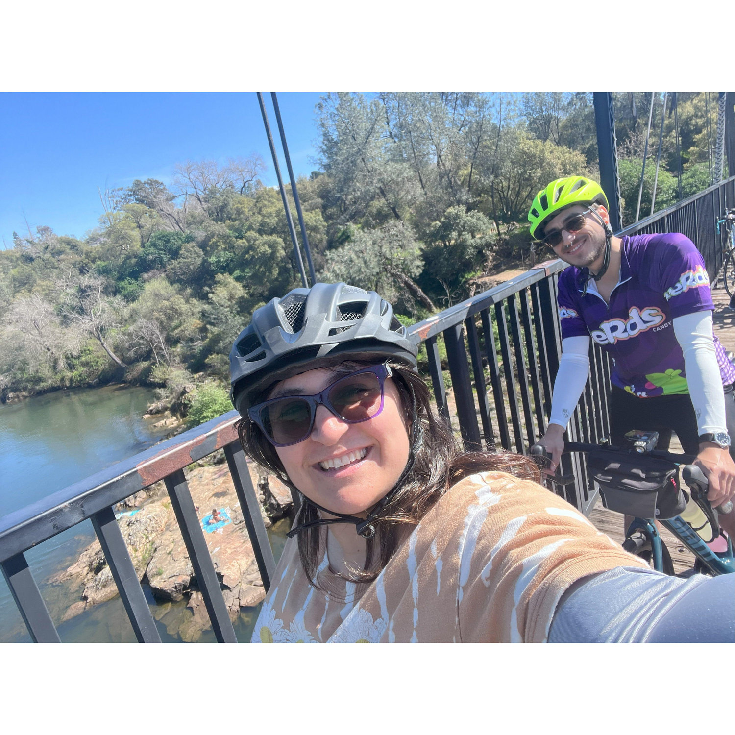 Our cute bike rides :)