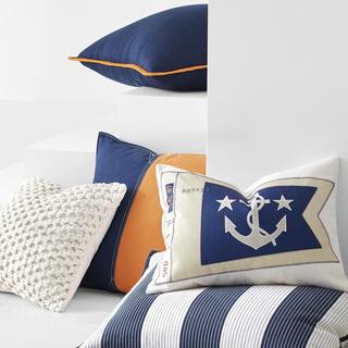 Casey Pennant Throw Pillow