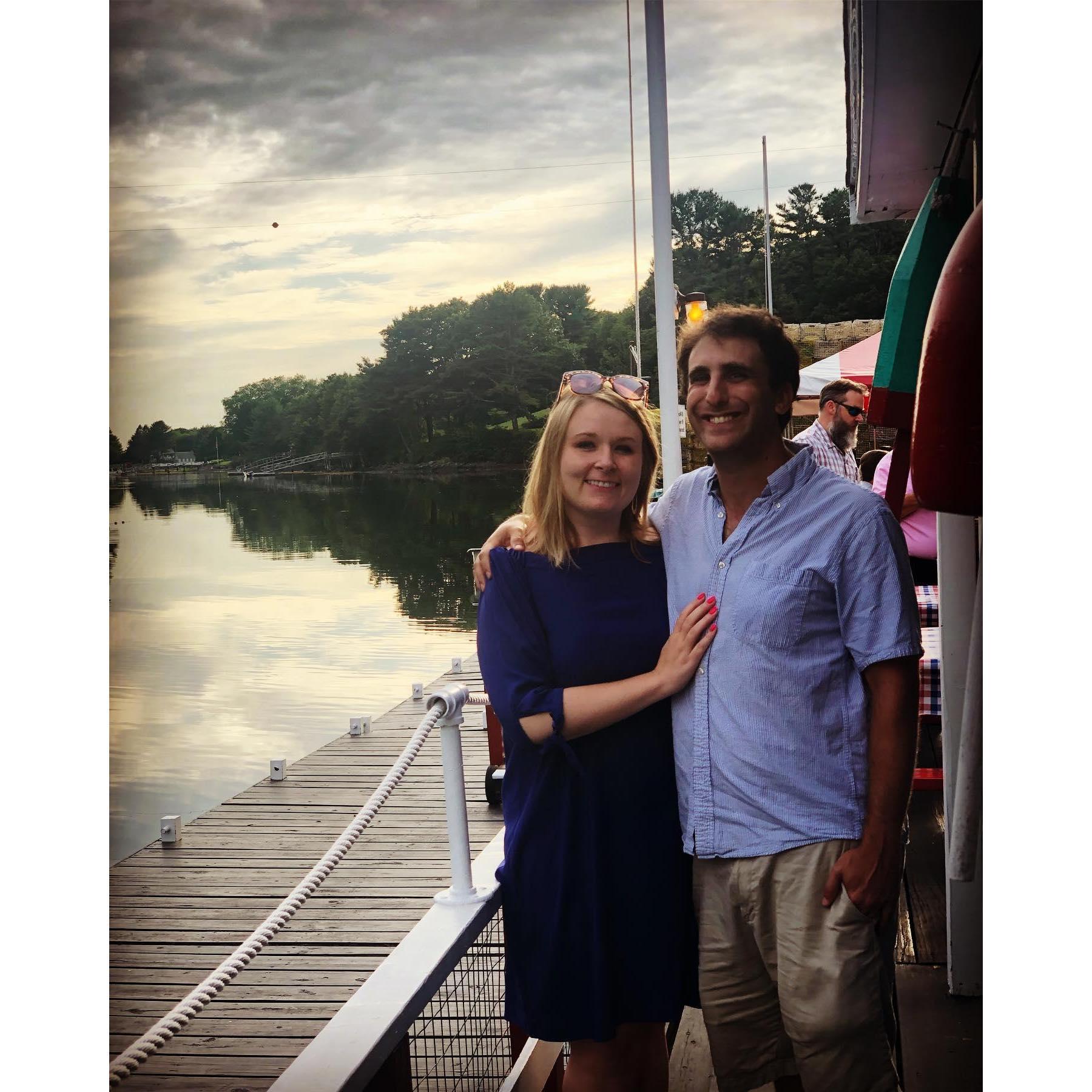 Chauncey Creek with the Gotsell fam in Kittery!