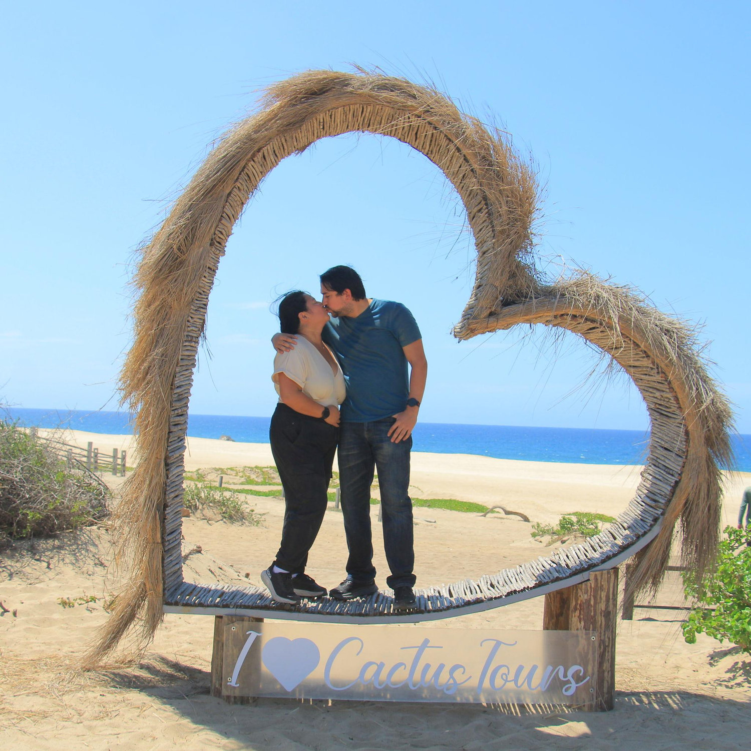 This was the day after we got engaged!