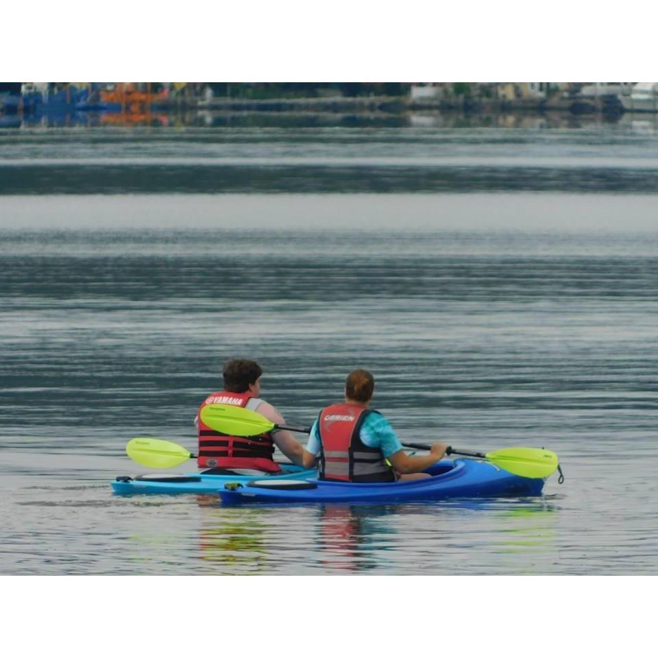 Kayaking in Chautauqua Lake