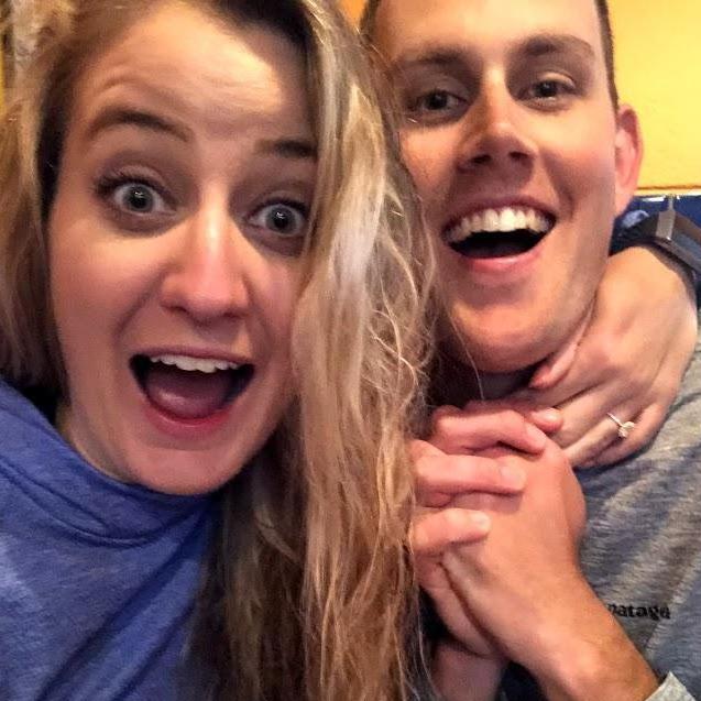 Celebrating getting engaged in New Zealand!