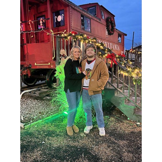Last picture as a non-engaged couple ;)
