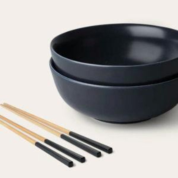 Ramen Set, midnight blue