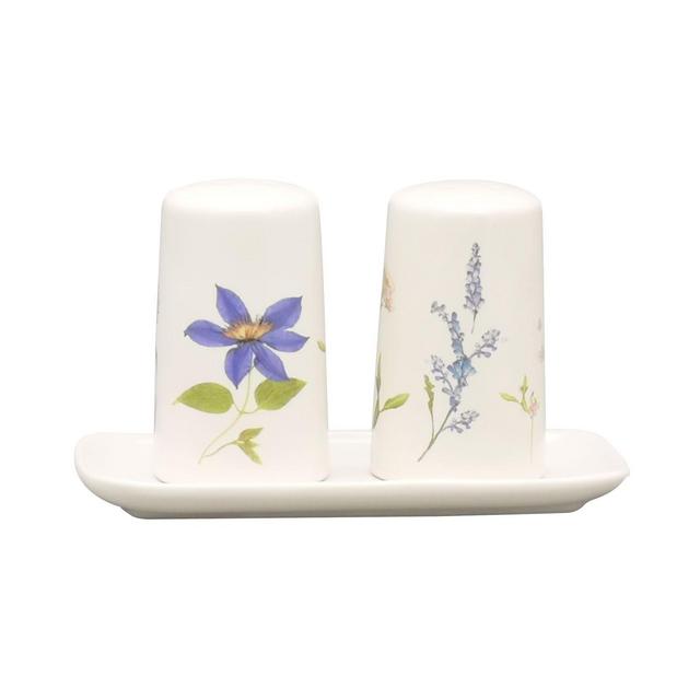 Bee & Willow™ Charlotte Floral Organic 3-Piece Salt and Pepper Shaker Set