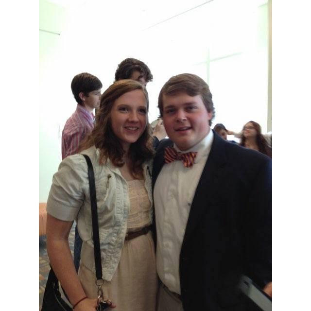 BABIES.  This was the day of Peter's induction into his fraternity at Auburn!