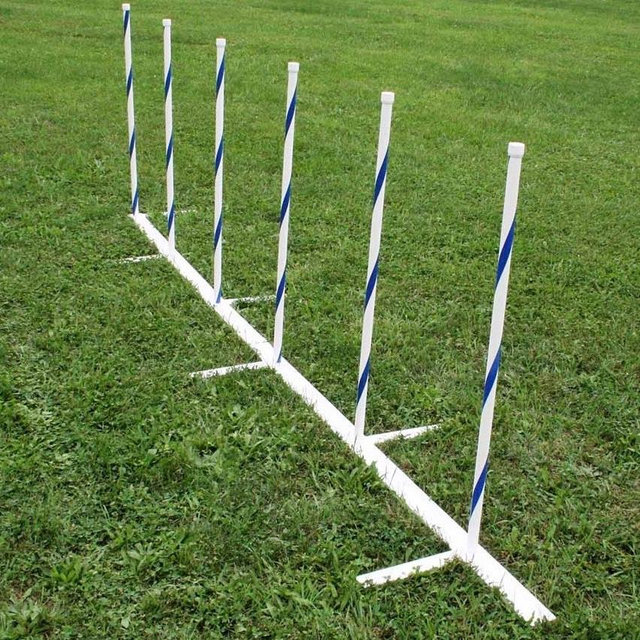 Weave Poles (24″ Spacing, 6 Poles)
