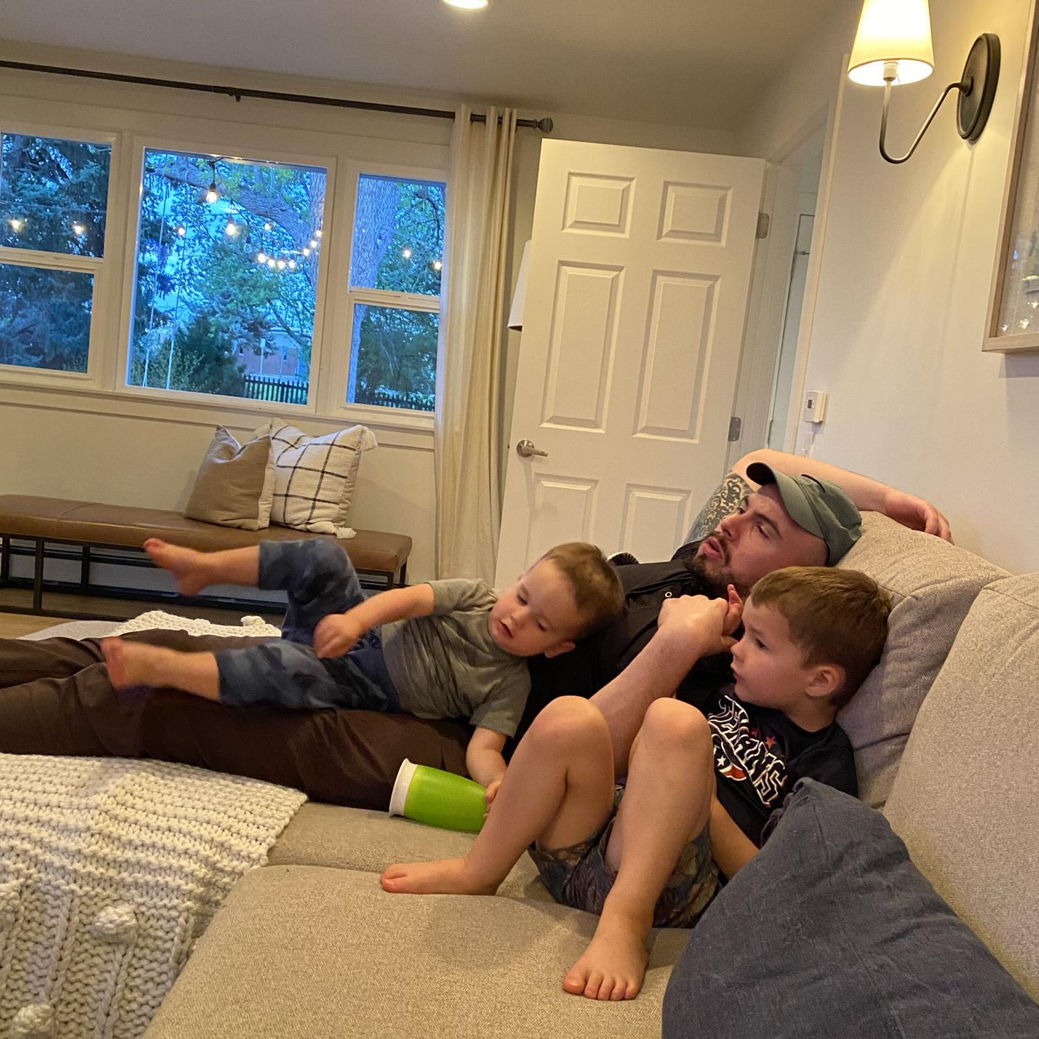 Uncle Droo (Kristin’s nephews definitely like him more than Aunt Kristin 😂)