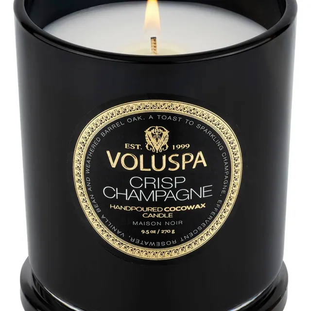 Voluspa Crisp Champagne Boxed Classic Candle