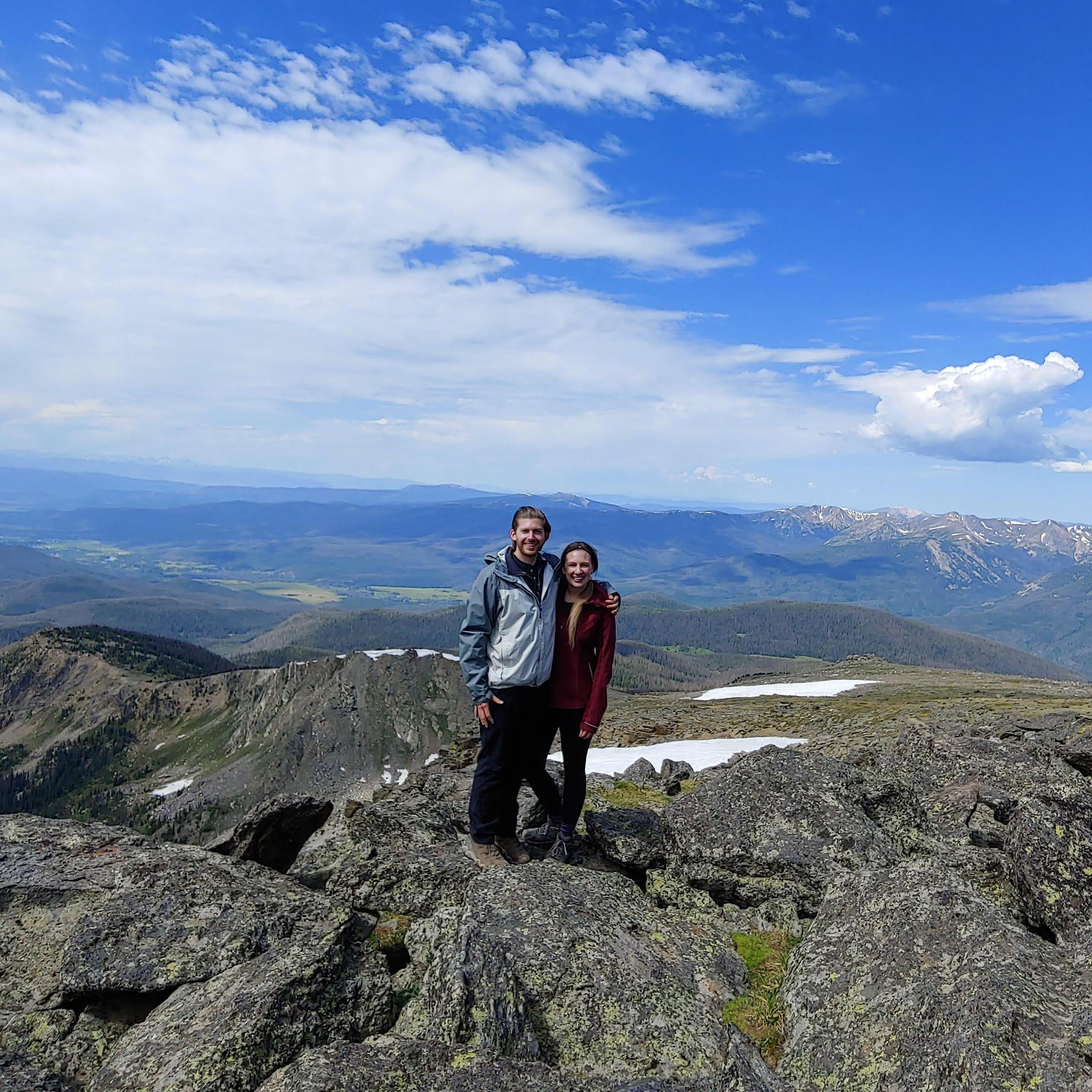 Summit of Mt Ida in Rocky Mountain National Park. July 2020