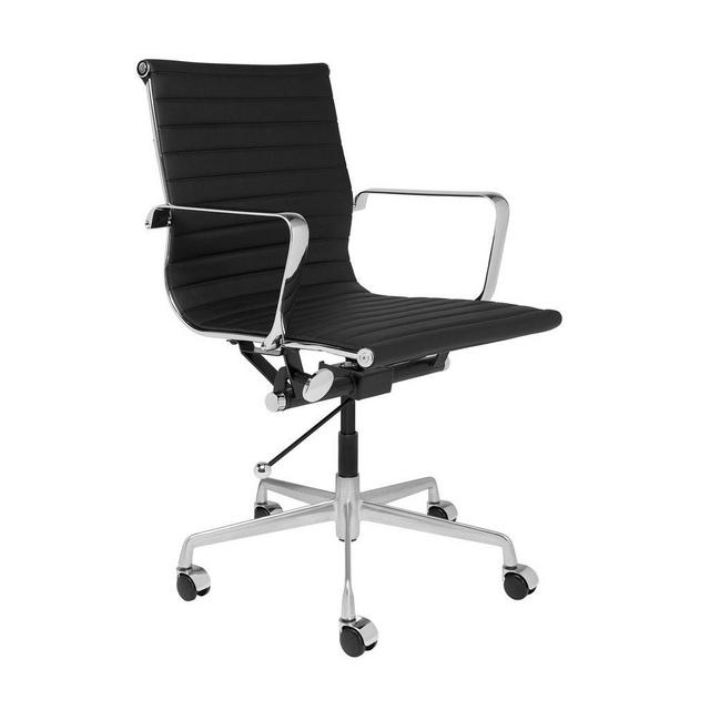 SOHO Ribbed Management Chair (Black)