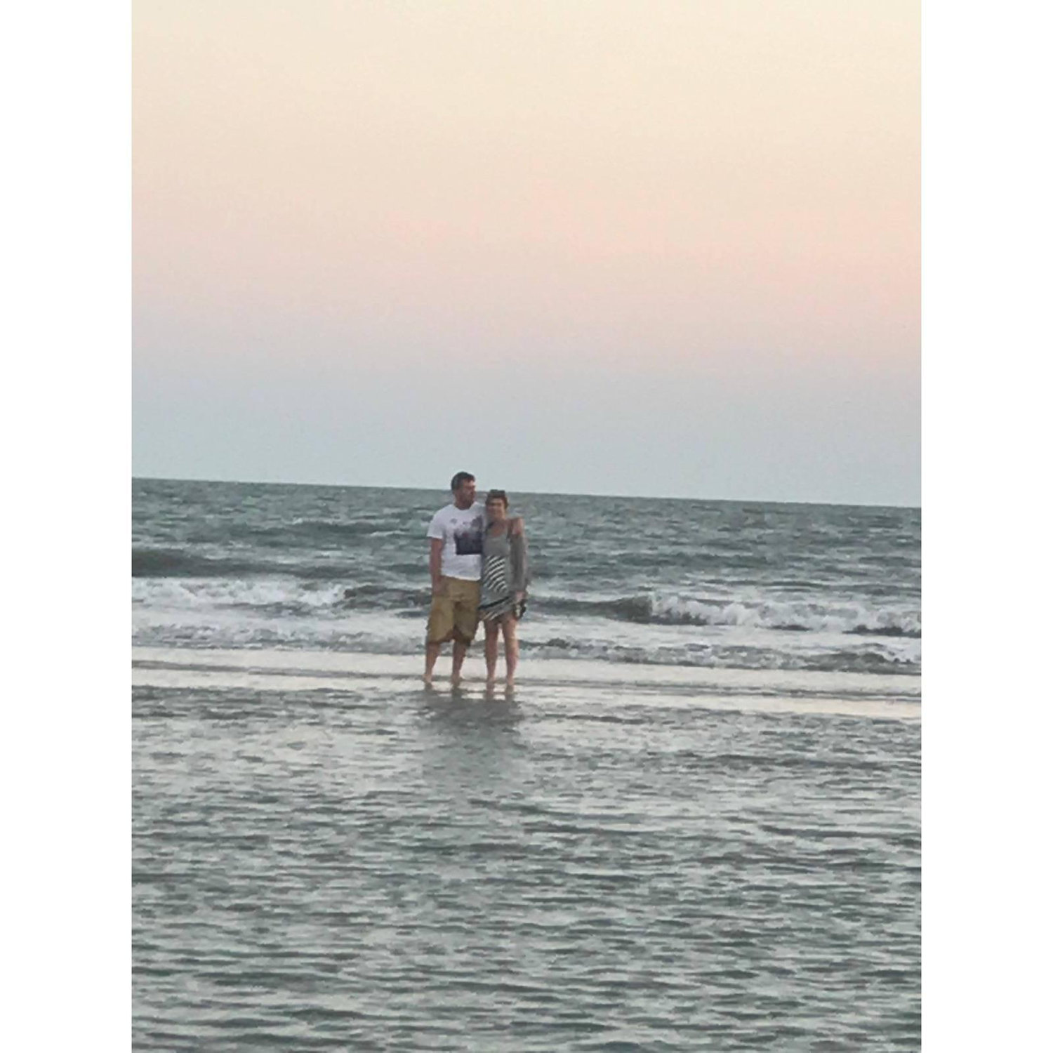 2017: Florida trip with Johnson family.