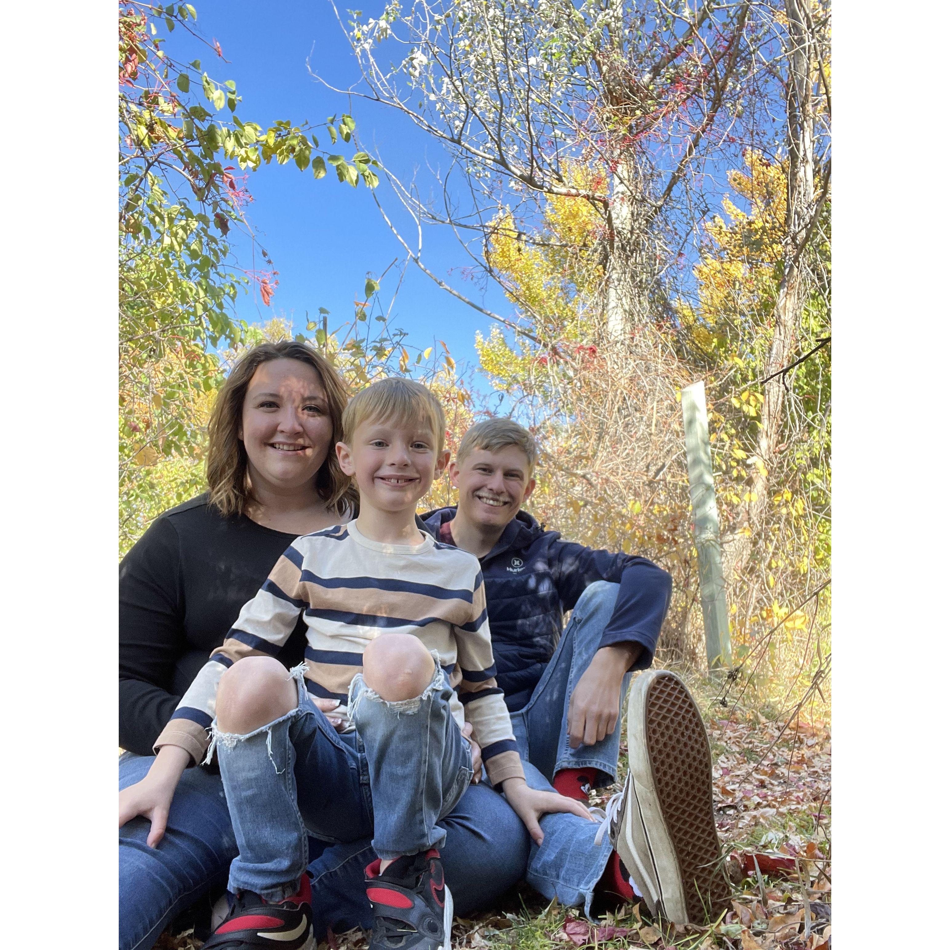 Fall vibes and family ties—so thankful for these beautiful moments together.