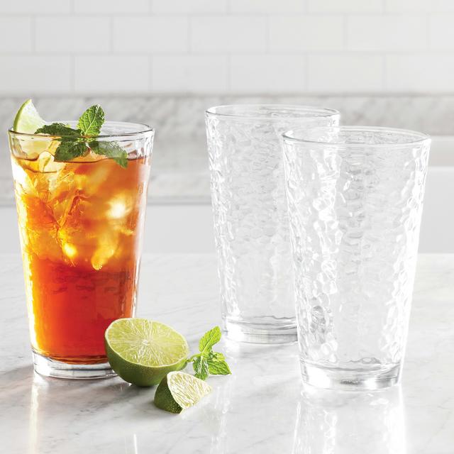 Mainstays Annesdale Drinking Glasses, 16 oz, Set of 8