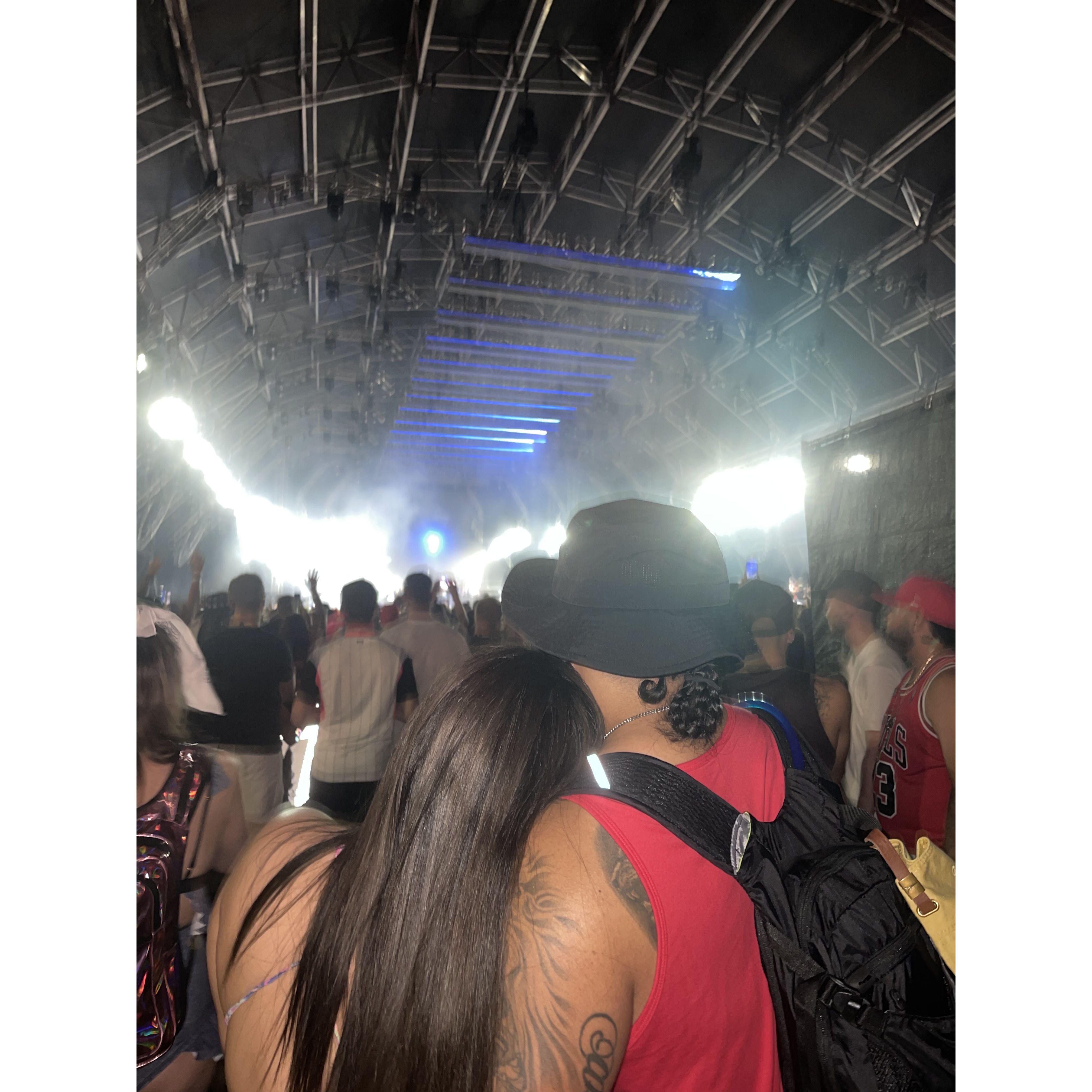 Watching Tale of Us at Ultra Music Festival