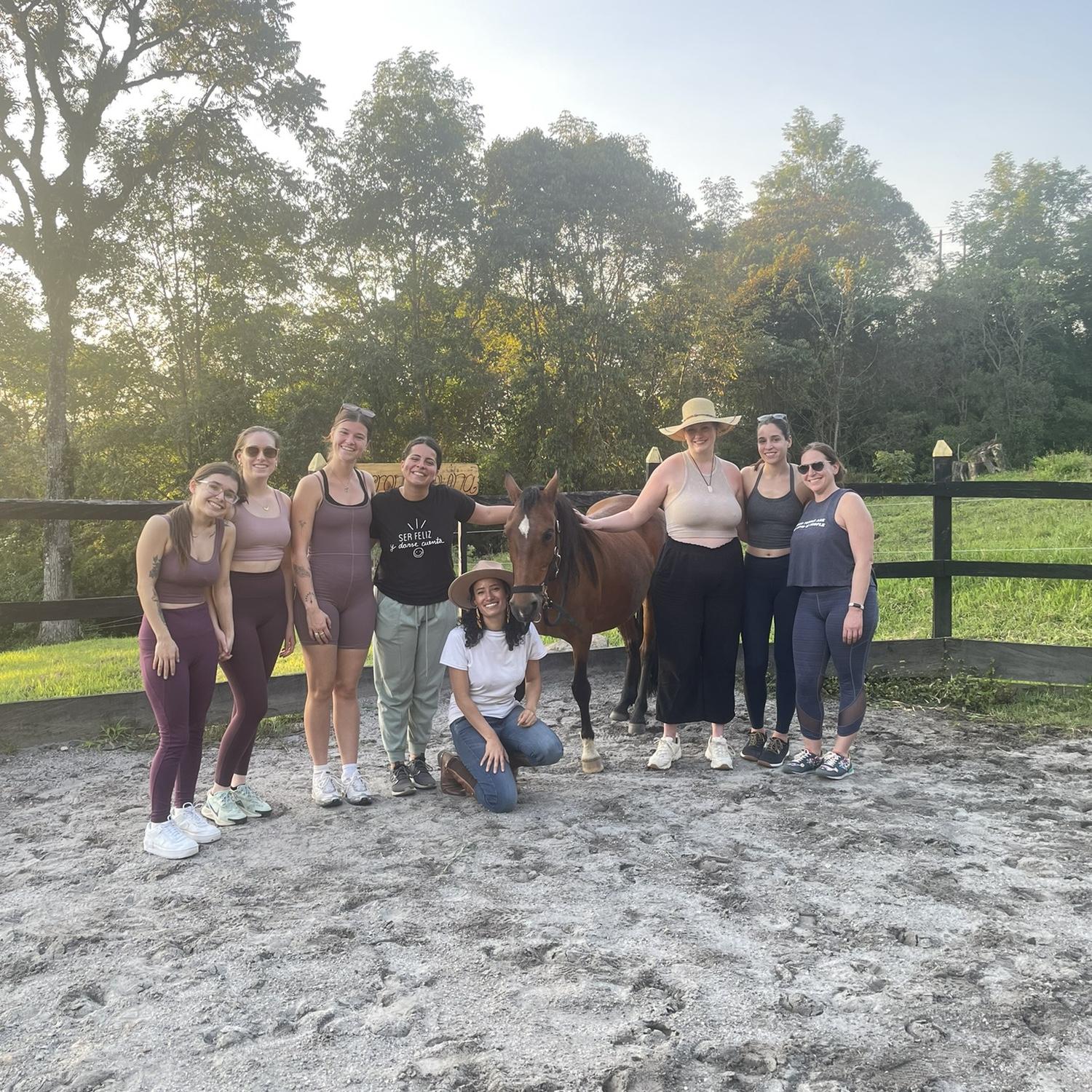 Horse therapy in Colombia