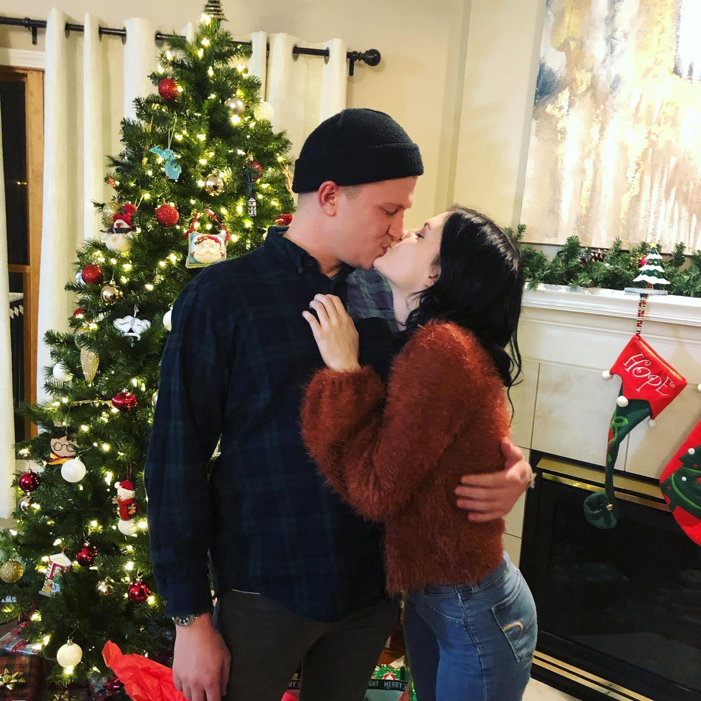 Our first Christmas together 2020.