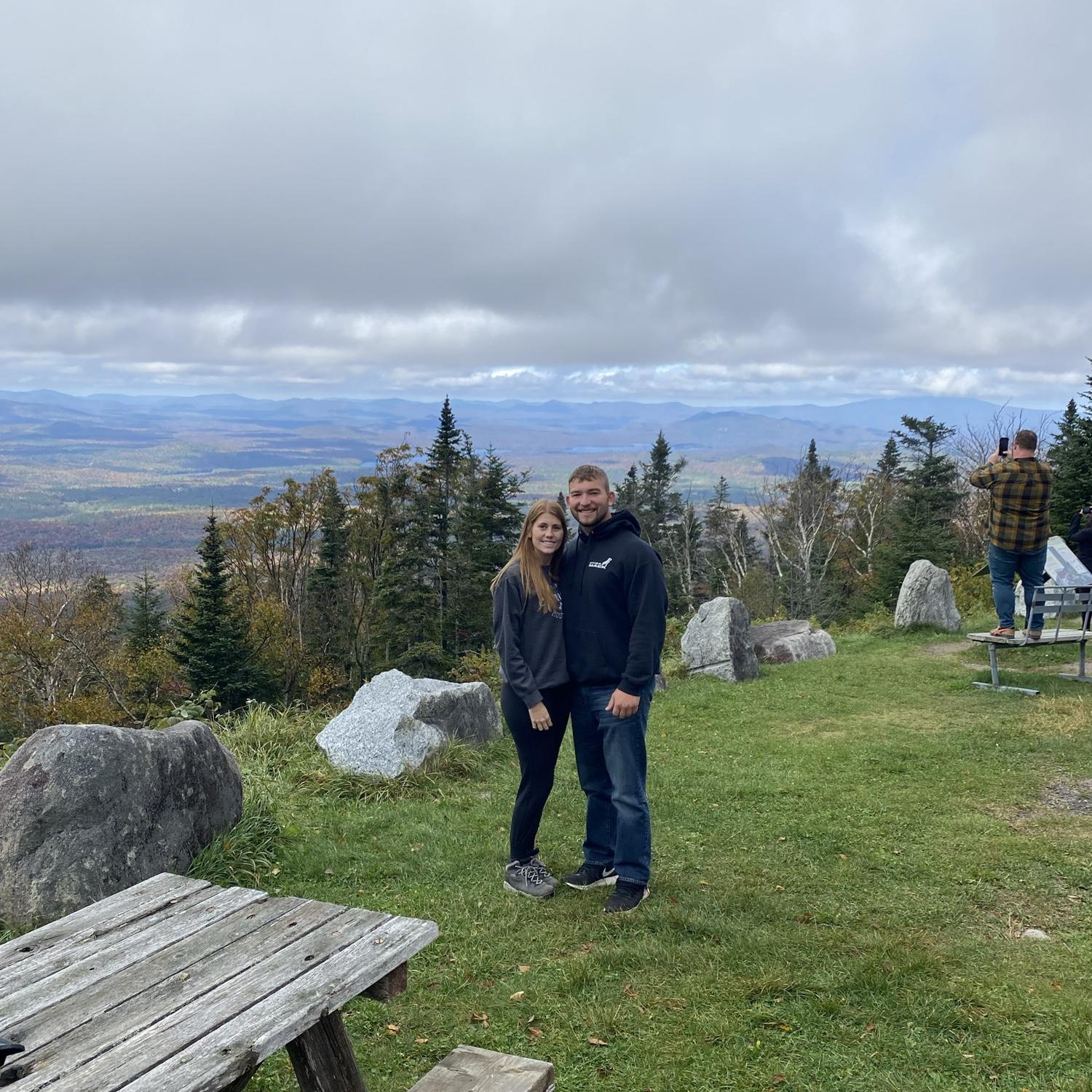 Our weekend getaway to Lake Placid, we made our relationship "official". September 25, 2021.