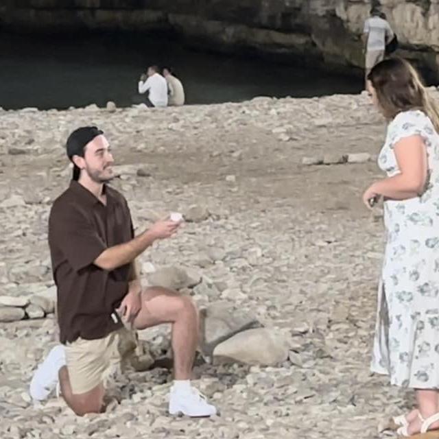 The BIG question! She said yes ;)
