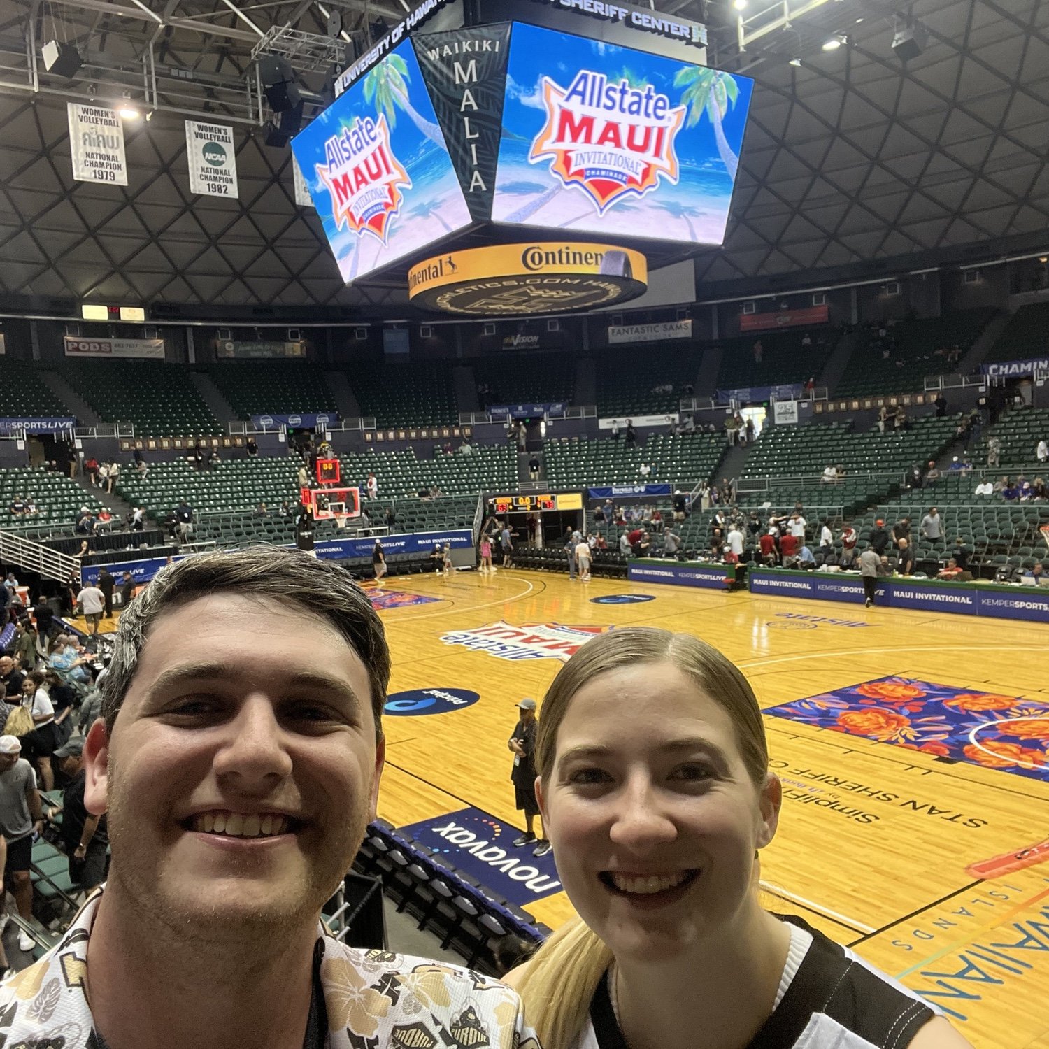 Followed Purdue Basketball to Hawaii for the Maui Invitational.
