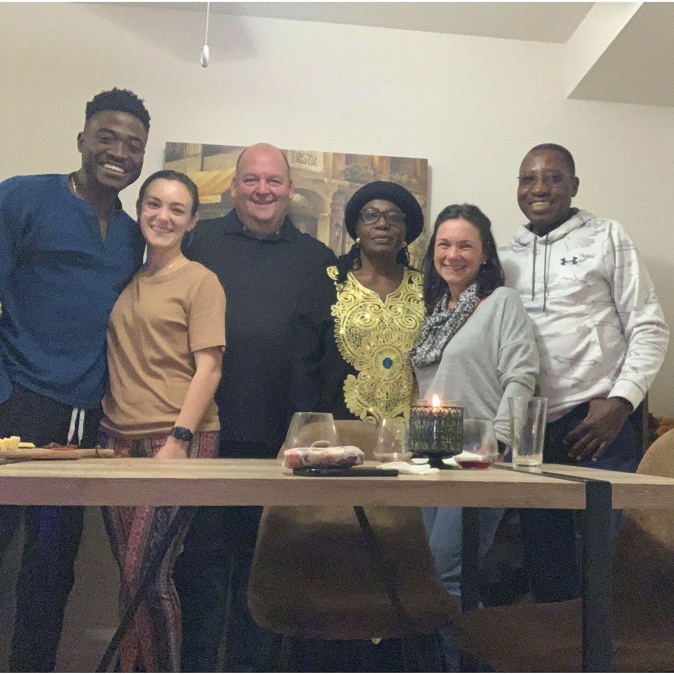 The first time our parents all met, in Rochester, NY! November 2023