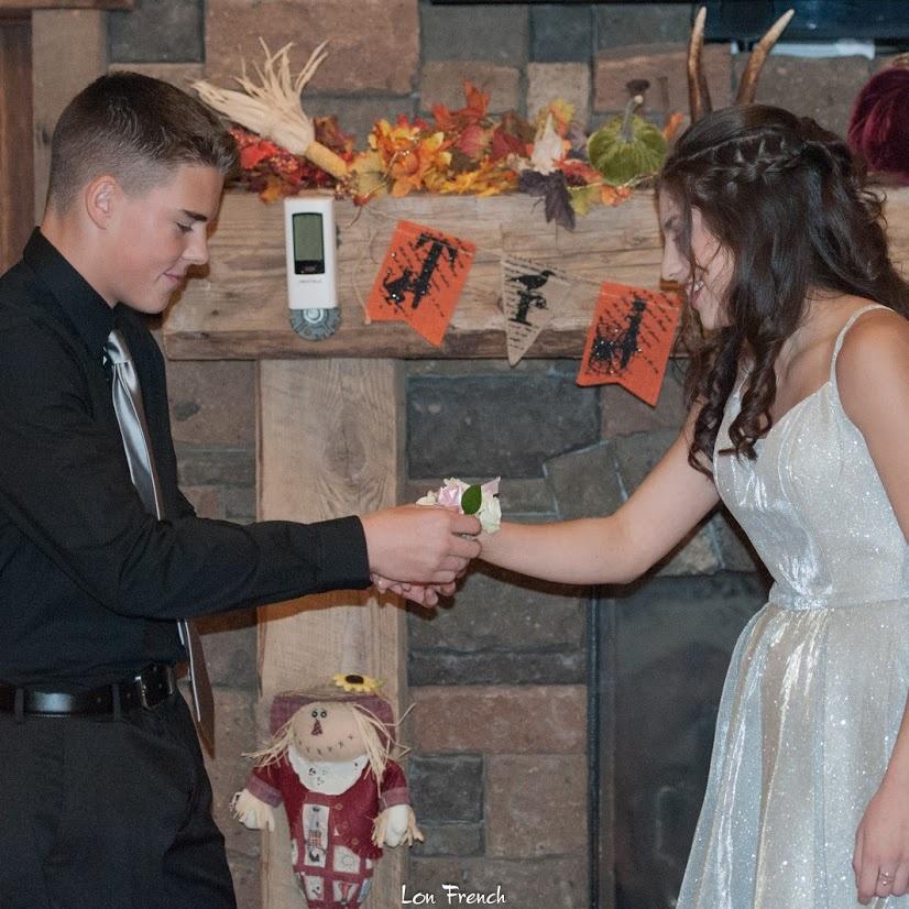 Our first dance together
