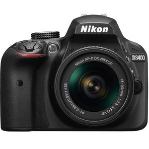 Nikon D3400 w/ AF-P DX NIKKOR 18-55mm f/3.5-5.6G VR (Black)