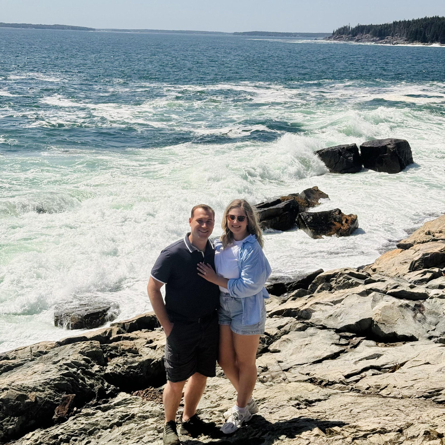 Where we got engaged.