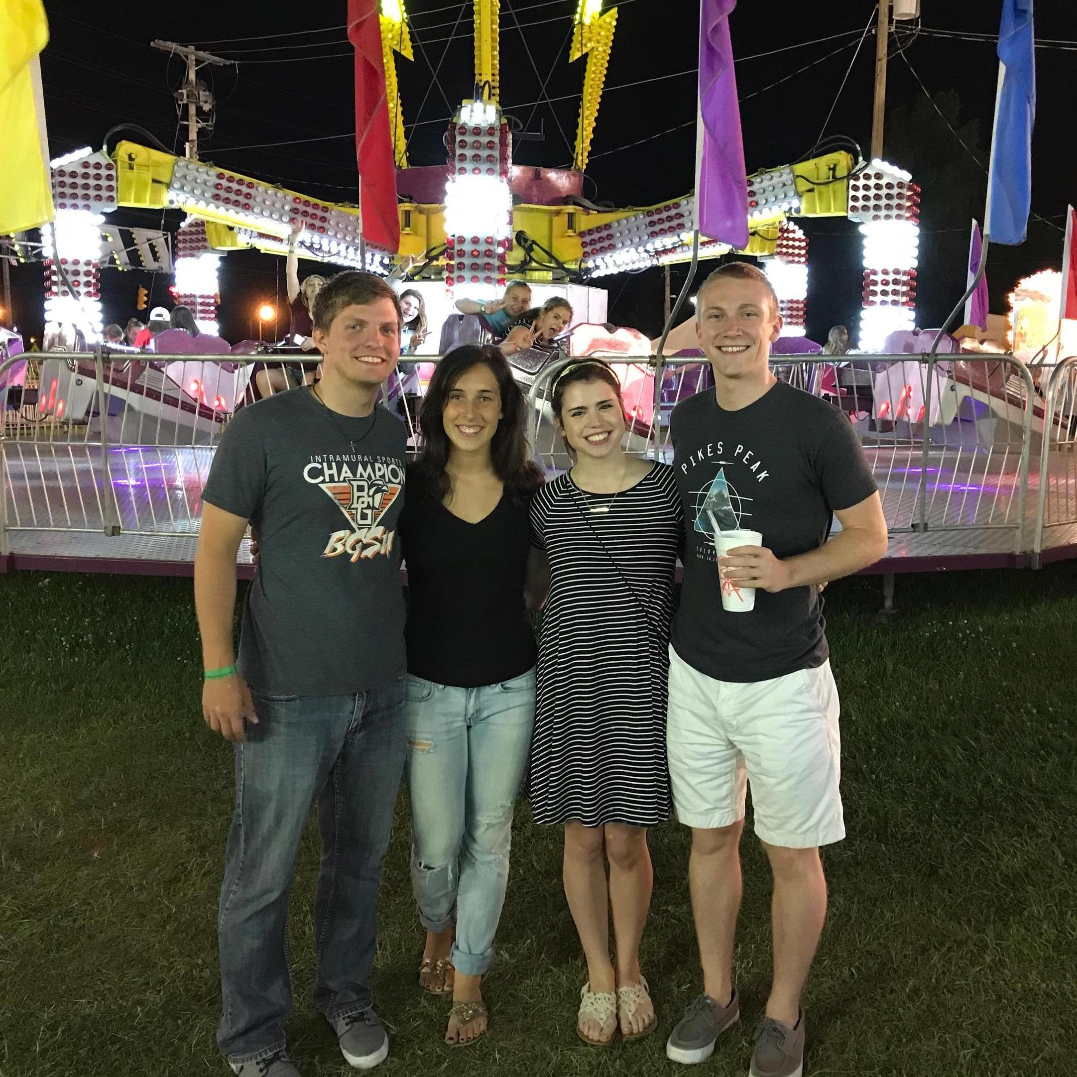 Some of the things we love: the Fair, double dates, and our friendship with Cody and Jess :)