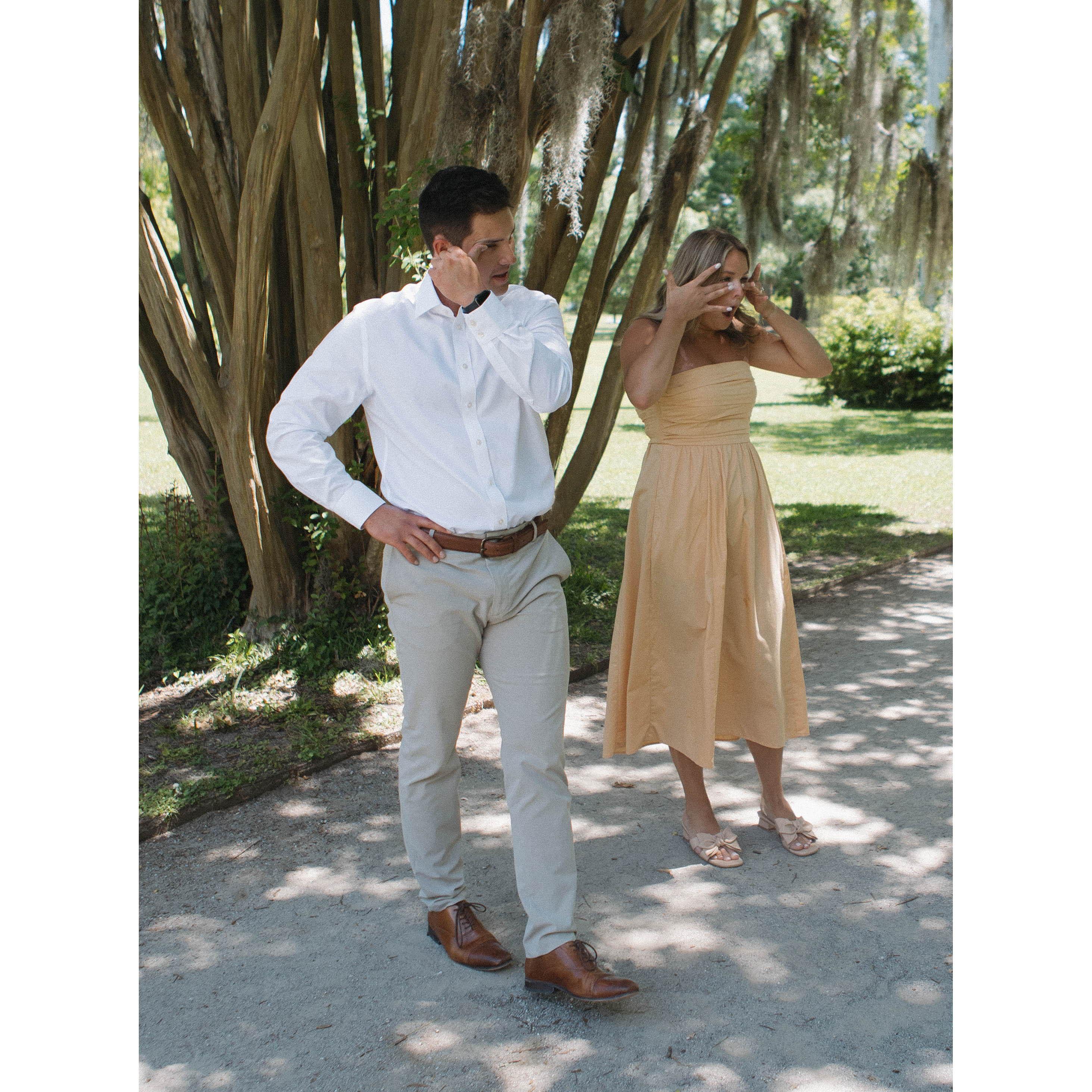 Some tears were shed