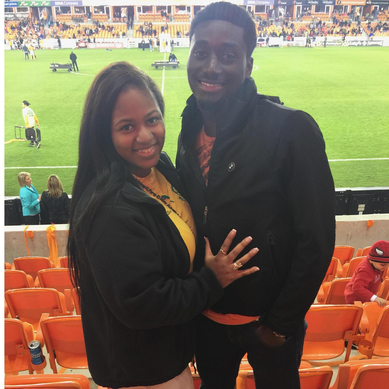 Our first Dynamo Soccer game together