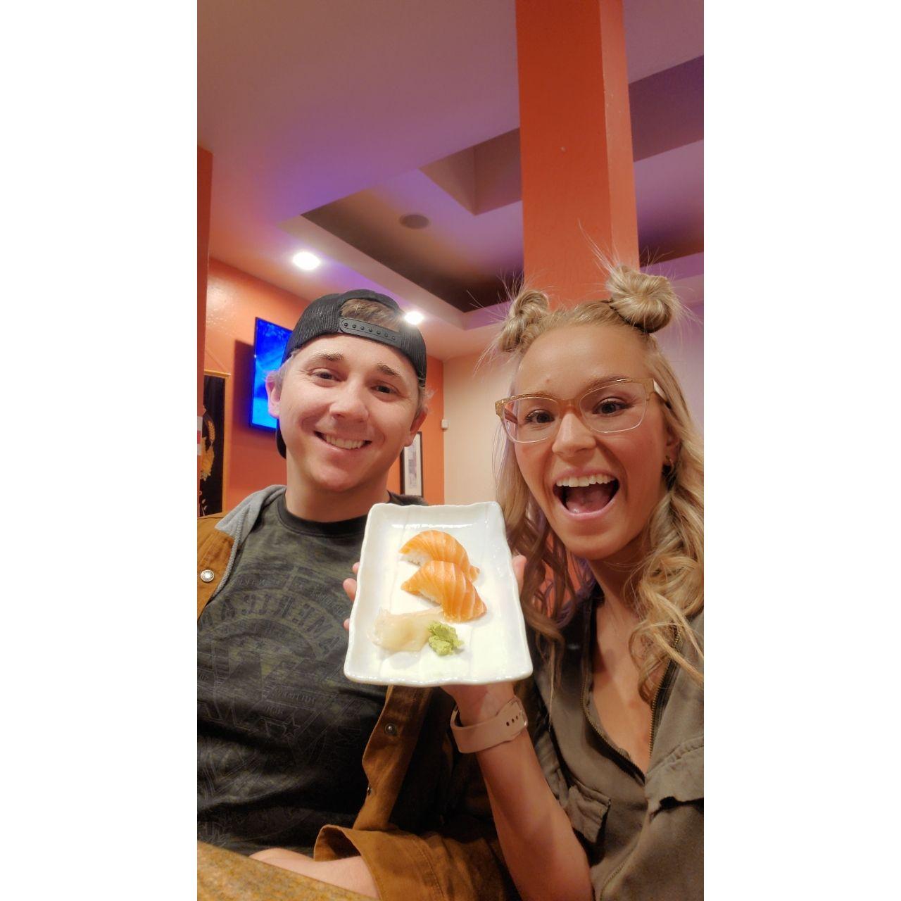 We love Sushi!!