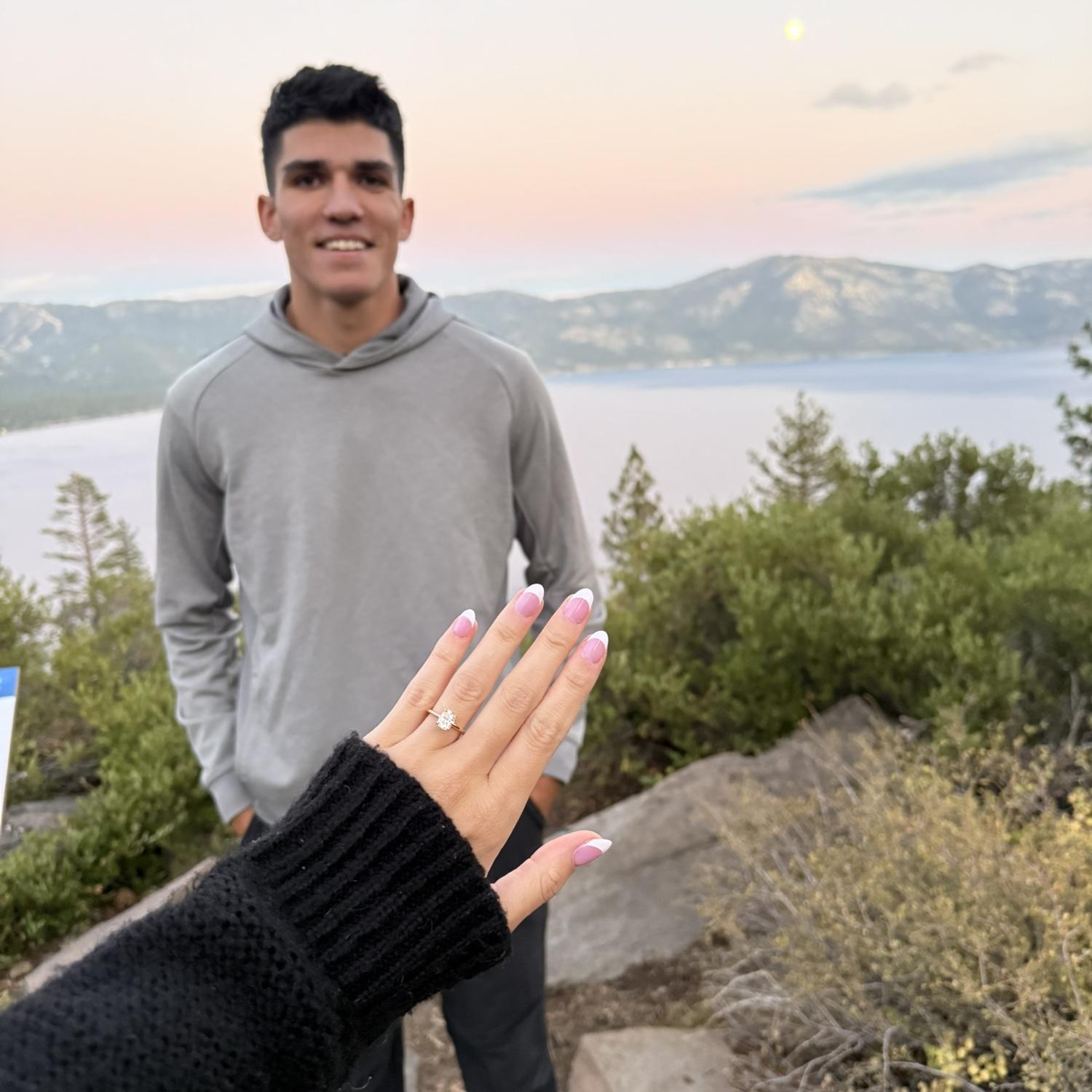 Our Lake Tahoe engagement!