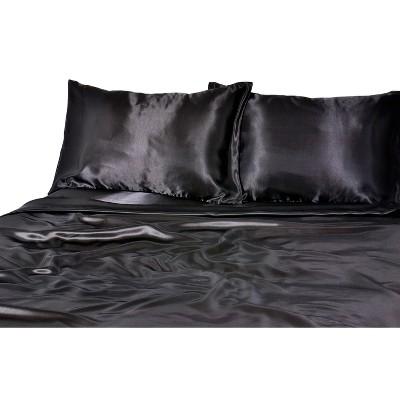 Luxury Satin 100% Polyester Woven Sheet Set