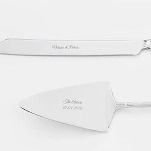 Engraved Reed & Barton Lyndon Dessert Set