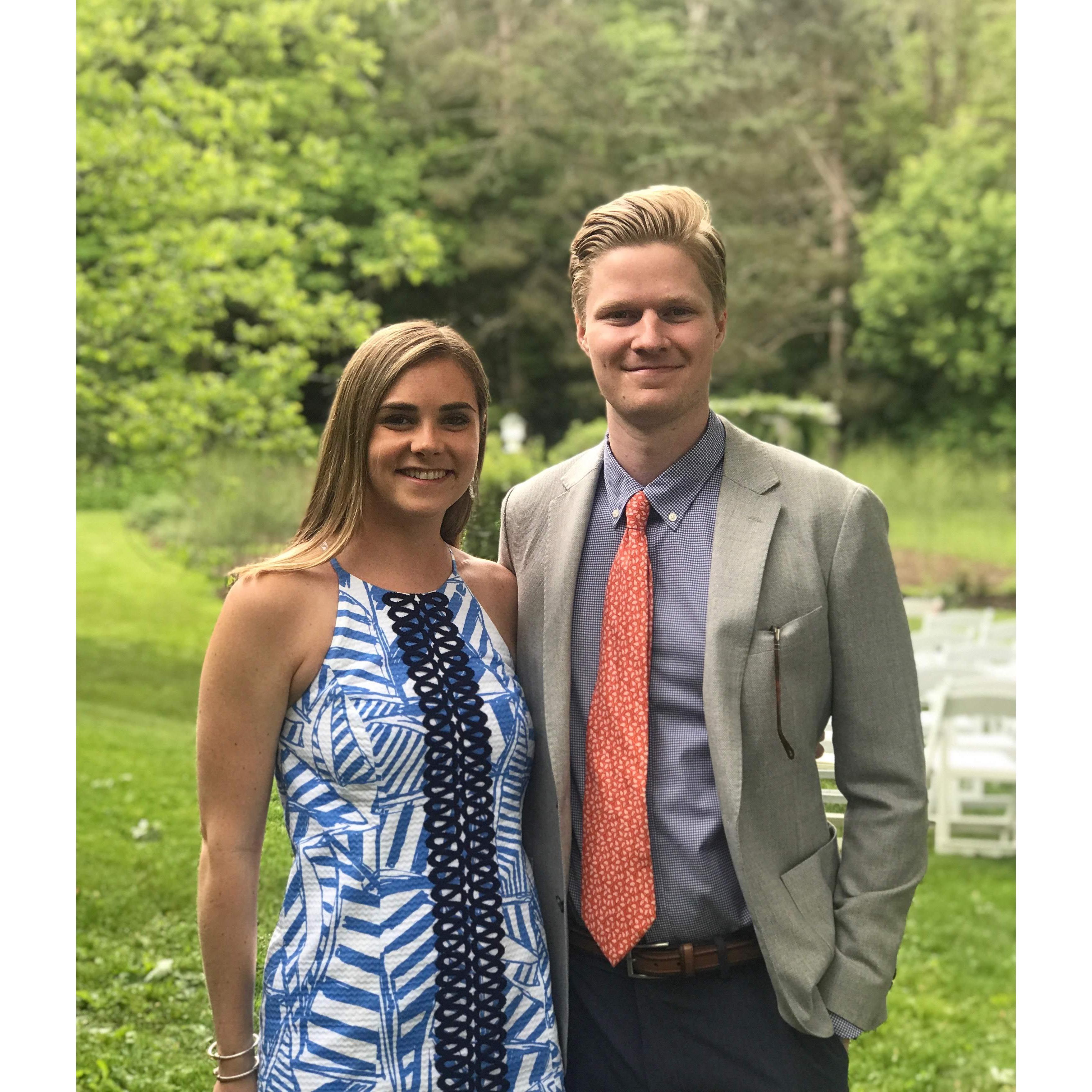 first wedding together - june 2018