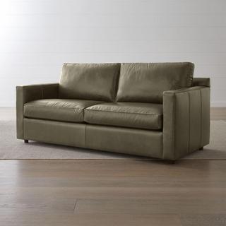 Barrett Leather Track Arm Sofa